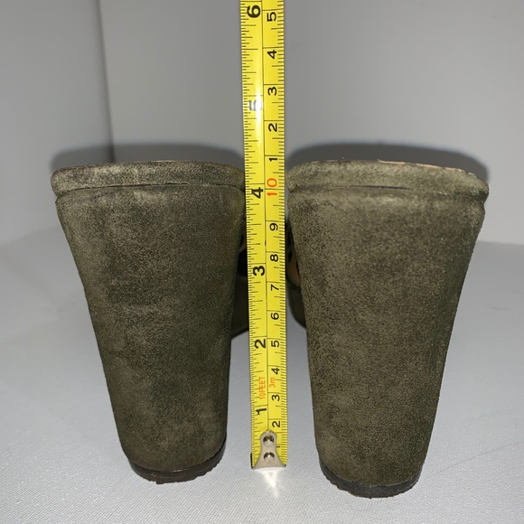 💯Vintage Coach Fall Wedge Sandals - Picture 4 of 8